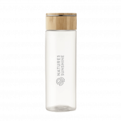 Szklana butelka z logo 500 ml Szklana butelka z logo 500 ml